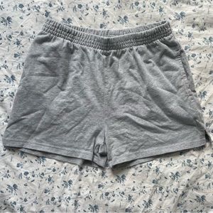 Brandy Melville grey Rosa sweatshorts